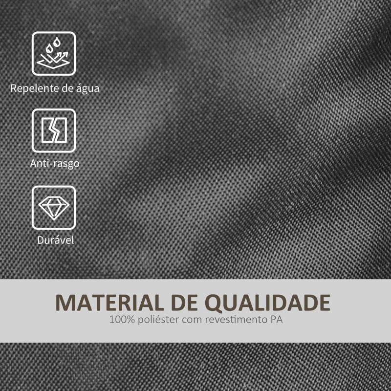 Outsunny Pack de 4 Sacos de Lastro Enchíveis para Carpa Tenda e Toldo Volume Máx. 15kg Ø14x42 cm Preto