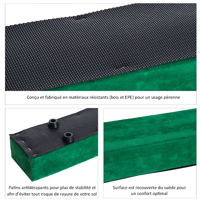 Poutre de gymnastique pliable 2,4 m