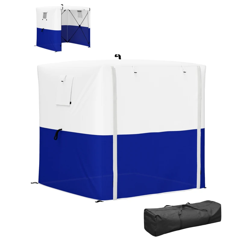 Outsunny 2 x 2m Pop-Up Gazebo, with Accessories - Dark Blue