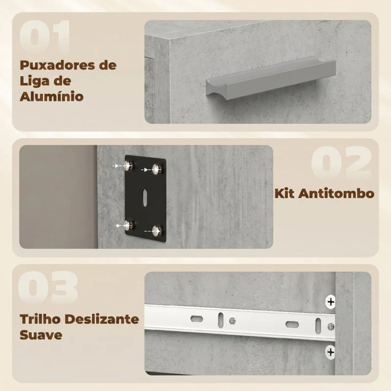 HOMCOM Móvel de Entrada com Espelho, Sapateira Basculante, Assento, Gaveta e Compartimento Aberto, 61x30x170 cm, Cinzento