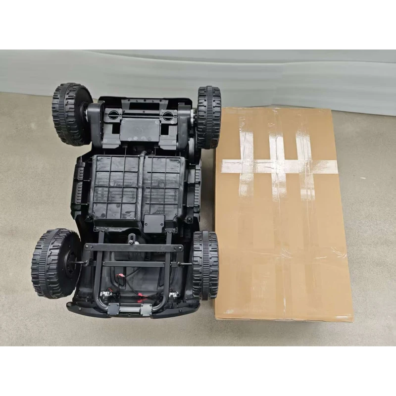 AIYAPLAY Carro Elétrico para Crianças 12V, Buggy Elétrico Infantil, 2-4 km/h, 2 Motores, Telecomando, Bateria de Lítio, Preto