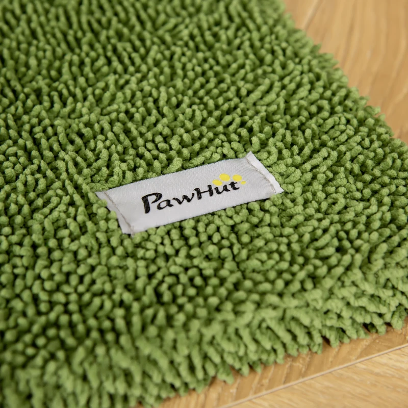 PawHut Albero Tiragraffi per Gatti fino 4.5kg a Forma di Cactus con Palline e Amaca, 40x40x96cm - Verde