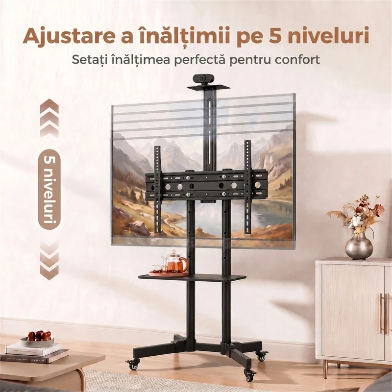 HOMCOM Suport TV LCD/LED de 32-75 Inch, VESA 400x600mm