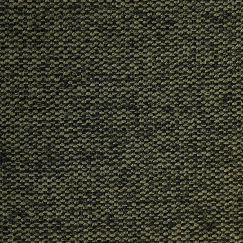 HOMCOM Lot de 4 Tabourets Empilables Ronds avec Assise Rembourrée, sans Dossier, Gain de Place, 45 x 45 x 47,5 cm, Vert Foncé