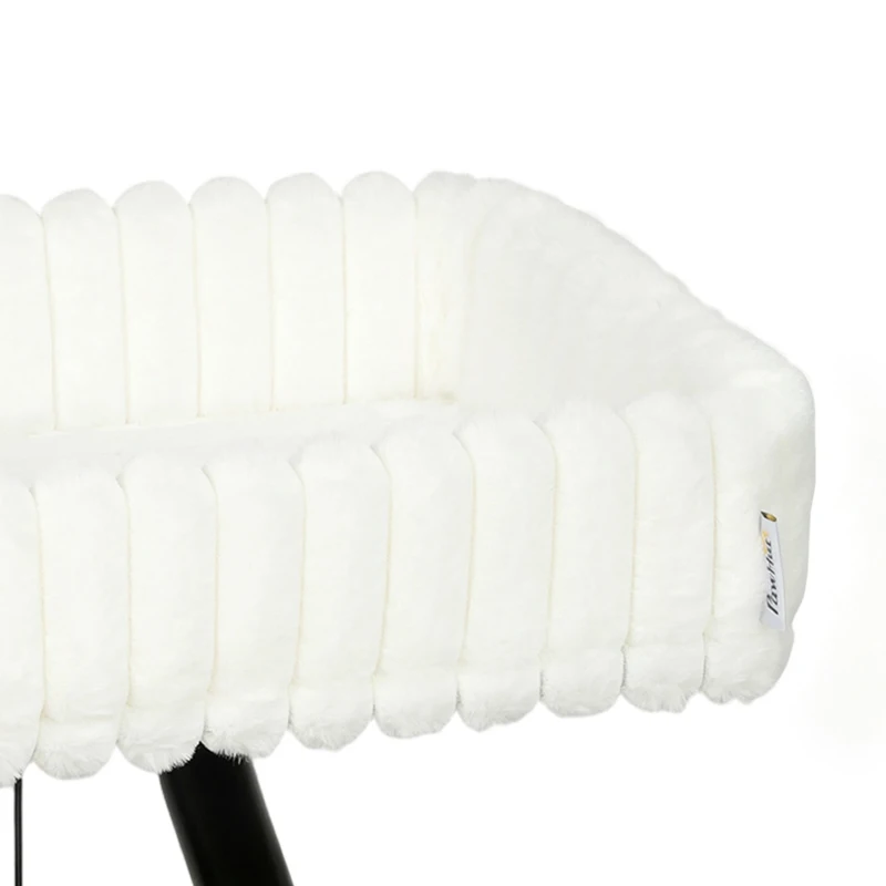 PawHut Kattenbed voor bureau, 360° draaibaar, met hangbal en verstelbare klem, voor katten tot 6 kg