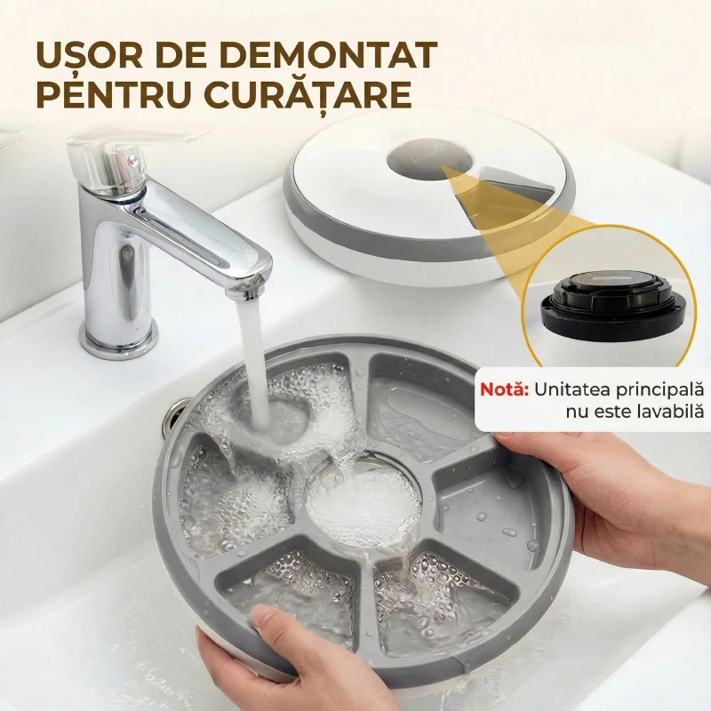 PawHut distribuitor automat cu timer