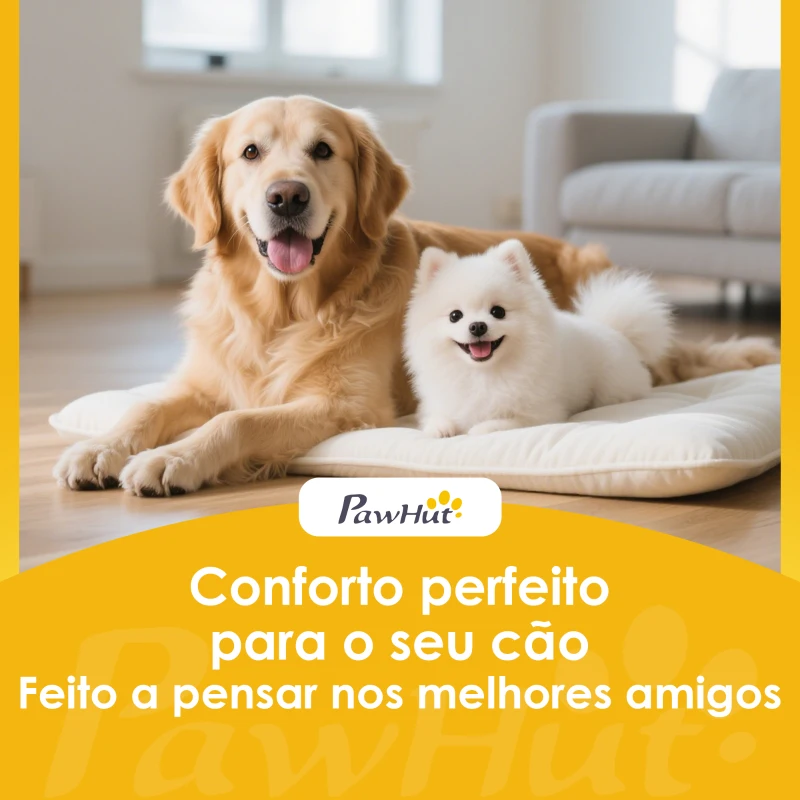 PawHut Rampa Dobrável para Cães com Altura Ajustável 35-50 cm e Tapete Antiderrapante 100x50x50 cm Madeira e Cinza