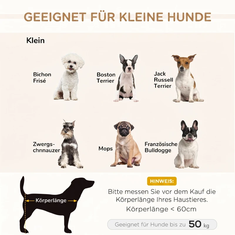 PawHut Haustiersofa mit Stauraum, weichem Kissen, bis 15 kg Tragkraft, Plüschbezug, Hartholzrahmen, Blau
