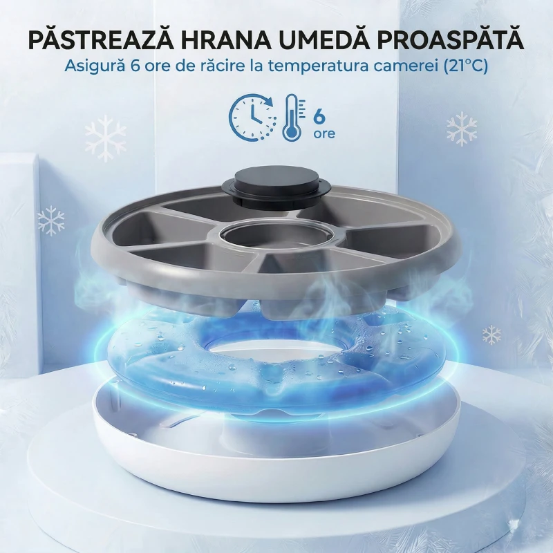 PawHut distribuitor automat cu timer