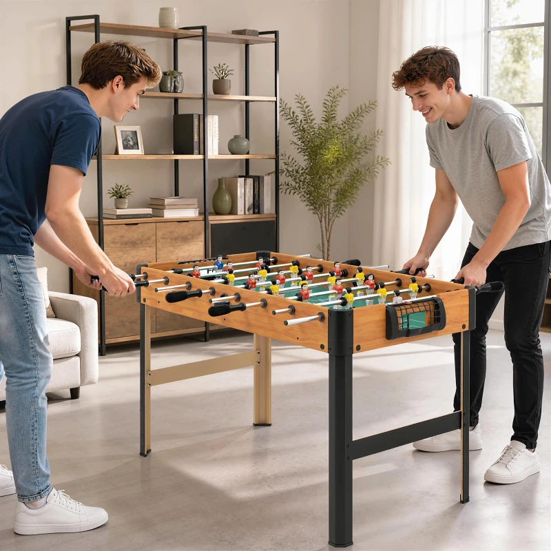 HOMCOM Matraquilho para Crianças acima de 7 Anos com 2 Bolas 8 Hastes 2 Marcadores de Pontos 22 Jogadores 118x104x69cm Multicor