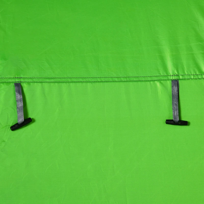 Outsunny Tenda de Duche Tenda de Privacidade Portátil com 1 Gancho Bolso Bolsa de Transporte e UV20+ 126x124x189 cm Verde
