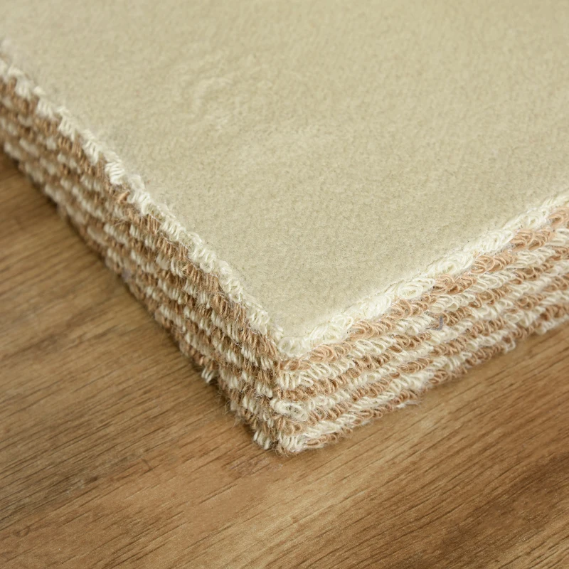 PawHut Arbre à chats style cosy chic griffoirs jute naturelle niche plateforme peluche courte bicolore beige café