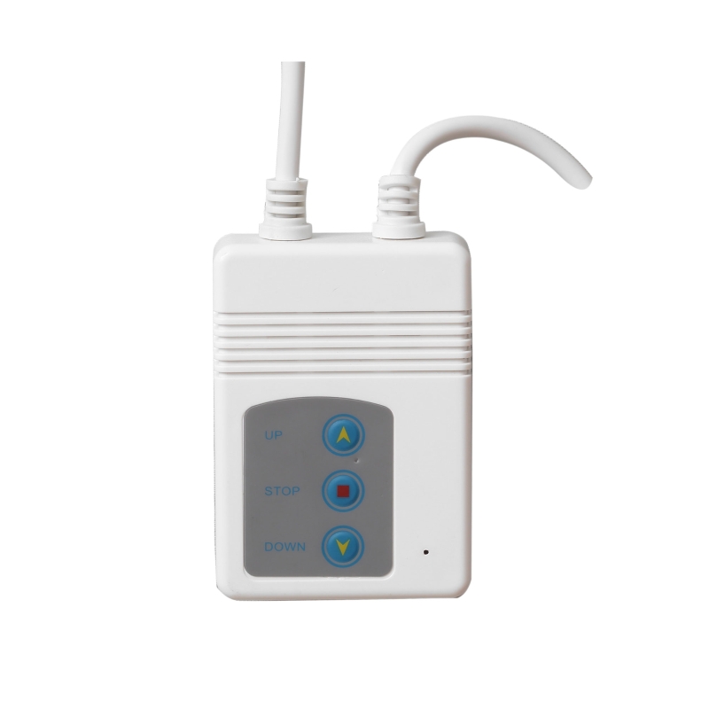 HOMCOM Ecran de Proiecție Motorizat 120" 16:9 cu Telecomandă, Montare pe Perete și Tavan, Alb