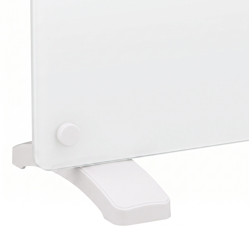 HOMCOM Radiateur Électrique Connecté WiFi 2000 W, Chauffage Convecteur Sur Pied ou Mural, Télécommande, Écran LED, 15-22m²