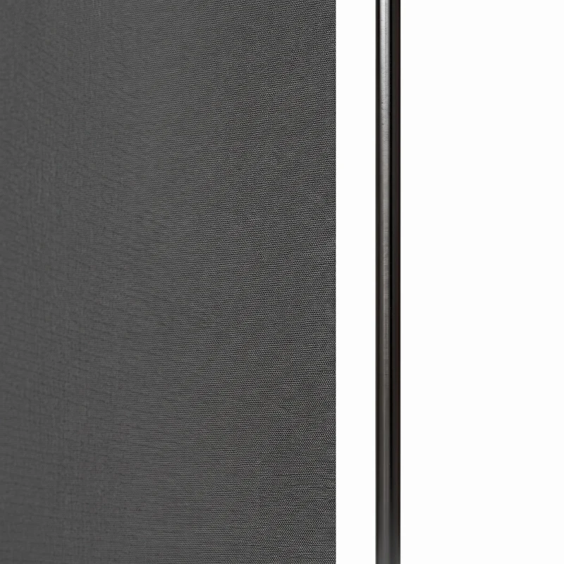 Outsunny Paravent Extérieur à Panneau Unique, Séparateur de Pièce de 180H cm avec Protection UV30+, Gris Foncé