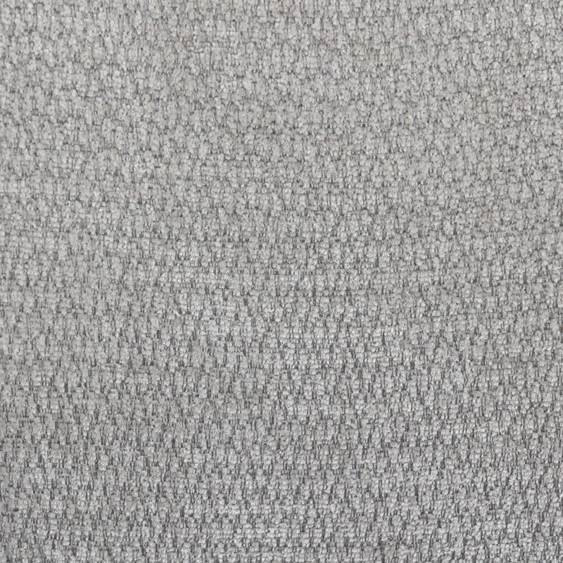 HOMCOM 360° draaibare loungestoel met voetenbank, in hoogte verstelbaar, chenille bekleding, met lendekussen, crèmewit