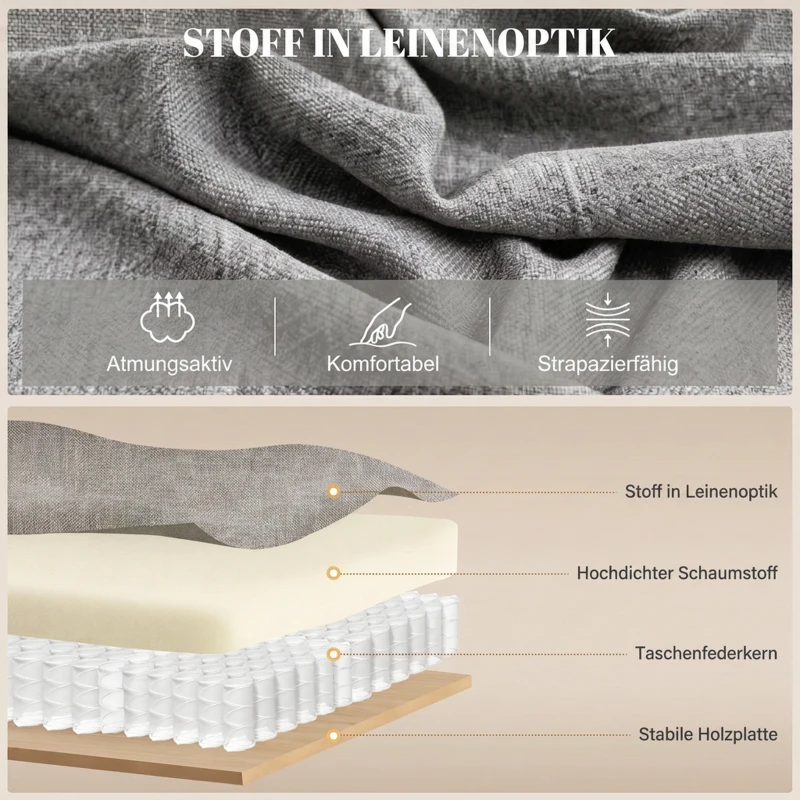 HOMCOM Power-lift relaxfauteuil met vibratiemassage en warmte, USB-aansluiting, zijvakken en afstandsbedieningen, lichtgrijs