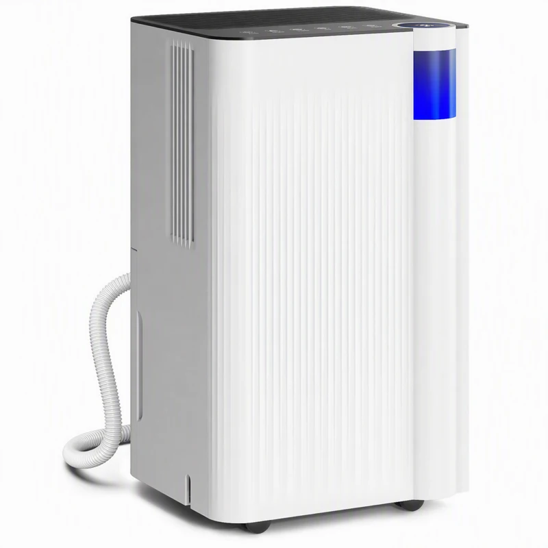 HOMCOM 12L/Day Dehumidifier, with Filter - White
