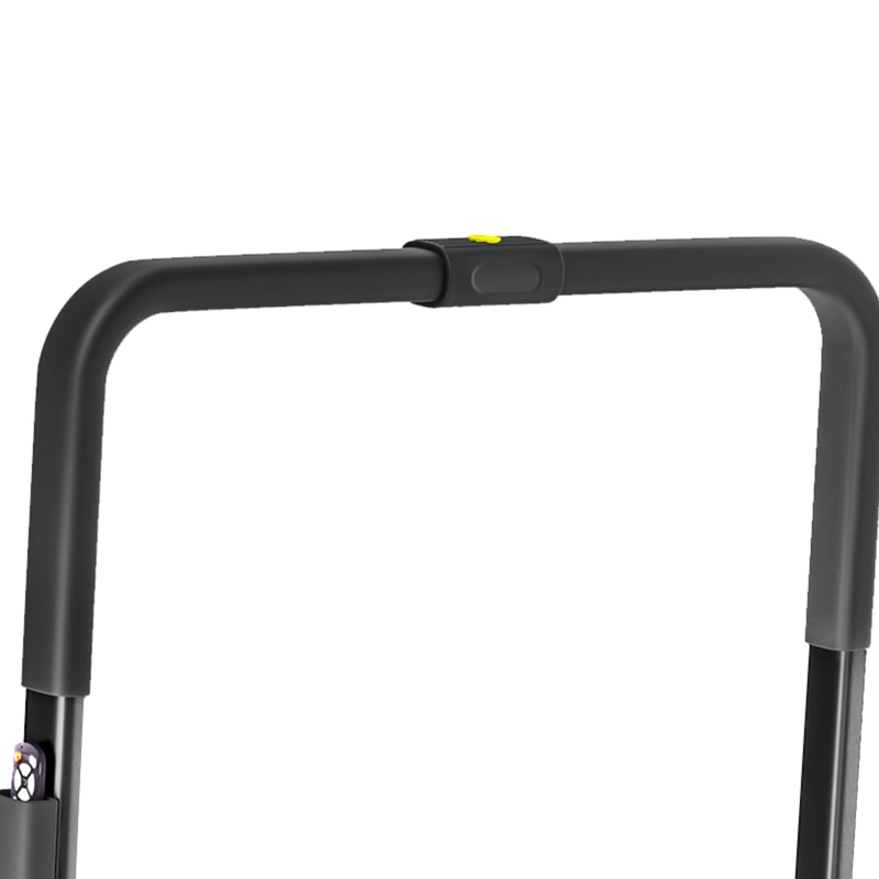 HOMCOM Folding Motorised Home Treadmill Walking Machine with LCD Monitor, Blue