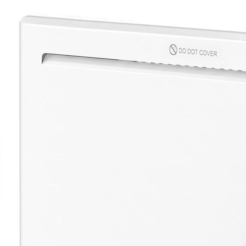 HOMCOM Smart Panel Heater Wall Mounted/Freestanding, Electric Heater with Weekly Timer, Open Window & Anti-Frost, 1000W, White