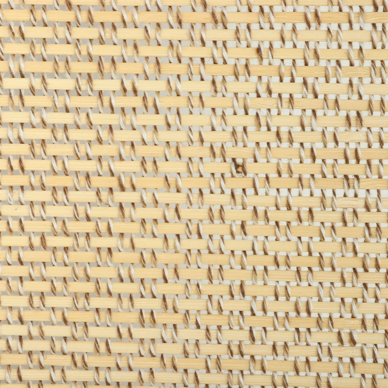 HOMCOM Biombo Interior em Bambu 4 Painéis 180x180cm, Separador de Ambiente Dobrável e Portátil, Estilo Boho, Madeira Natural