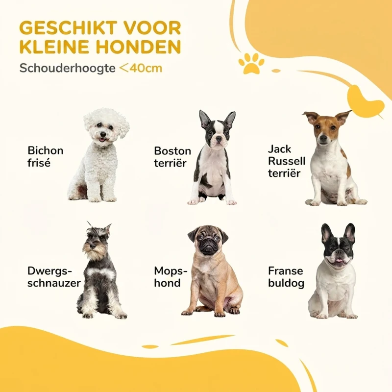 PawHut Hondenhek, opvouwbaar en antislip, draaibare steunvoeten, houten frame, 183x24,5x61 cm, Wit