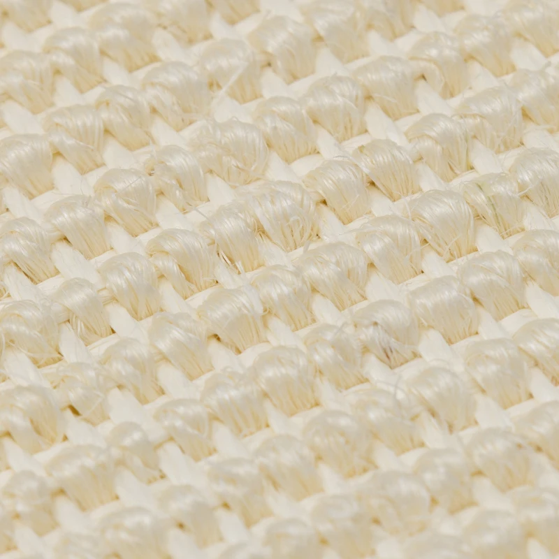 PawHut 3-in-1 Krabpaal met Speelrail, Speelbal, Sisal, tot 10 kg, 39,5 x 39,5 x 87 cm, Eiken/Crème