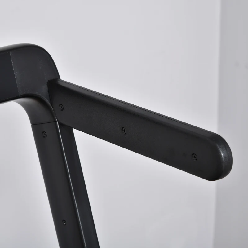 HOMCOM Cinta de Correr y Andar Eléctrica 2 en 1 Plegable 1-12km/h Caminar 1-4km/h con Control Remoto Pantalla LED Dual Bluetooth y Superficie de Carrera para Gimnasio Casa 134x66x107 cm Negro