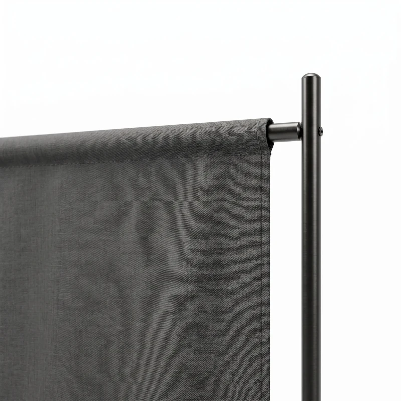 Outsunny Paravent Extérieur à Panneau Unique, Séparateur de Pièce de 180H cm avec Protection UV30+, Gris Foncé