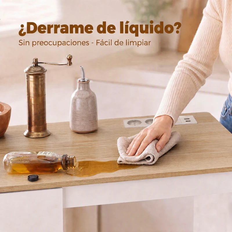 HOMCOM Carrito de Cocina con Ruedas Estación de Carga Armario Organizador Extraíble Especiero Barra Toallas 80x40x88 cm Blanco