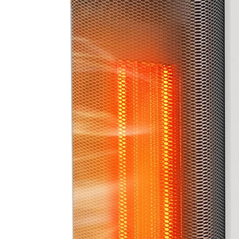 HOMCOM Keramische kachelventilator, 2.000 W, 4 standen, thermostaat, afstandsbediening, energiebesparend