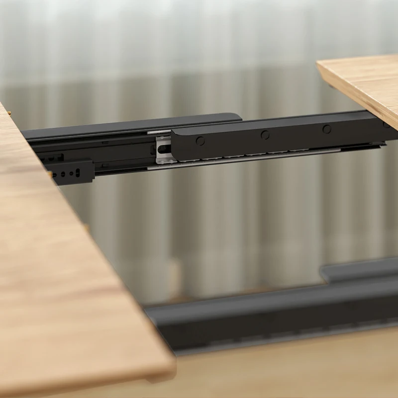HOMCOM Uitschuifbare eettafel 120-160 x 80 cm voor 4-6 personen, landelijke stijl, eikenlook