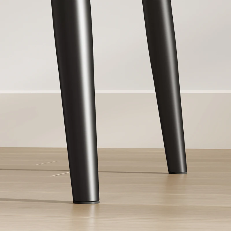 HOMCOM Uitschuifbare ovale eettafel voor 4-6 personen, verlengbare moderne keukentafel met metalen frame, grijs