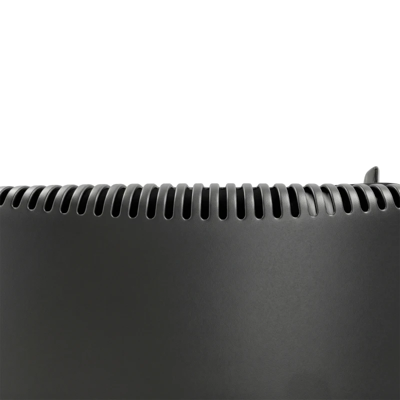 Outsunny Chauffage au Gaz Poêle à Gaz 4200W Infrarouge Pliable 3 Puissances Système ODS Anti-Basculement Housse 46x42x75cm Noir