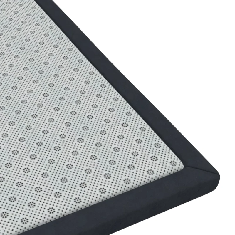 AIYAPLAY Baby Play Mat, 3CM Thick Foam Playmat Rug, Soft Flannel, Non-Slip, Water Resistant, Easy Care, 180 x 150 cm, Dark Grey