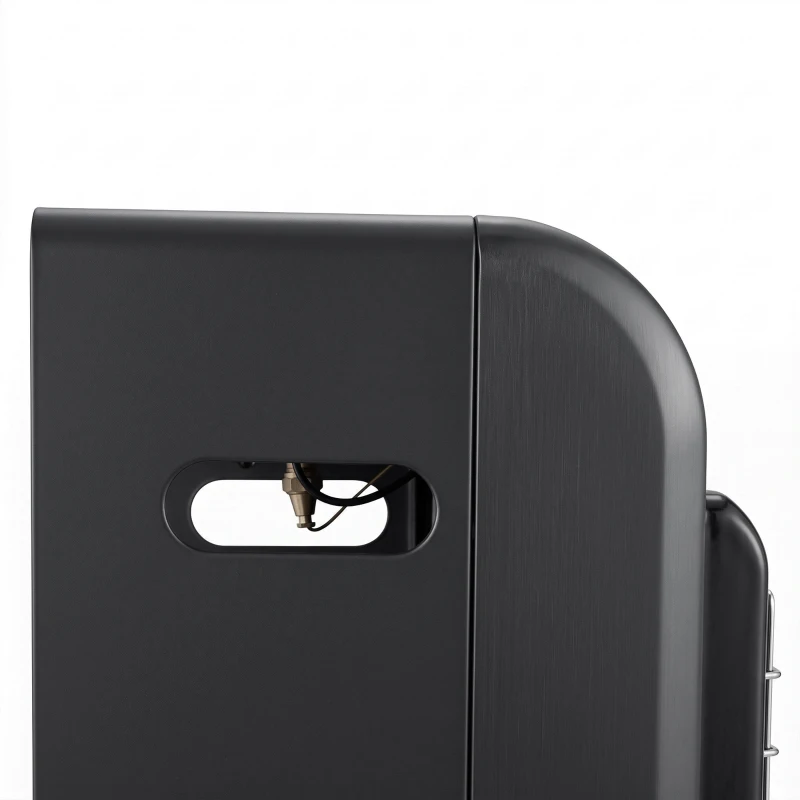 Outsunny Chauffage d'Appoint Gaz Portable 4,2kW Infrarouge Compact 2 Freins Système ODS Anti-Basculement Housse 37x29x55cm Noir