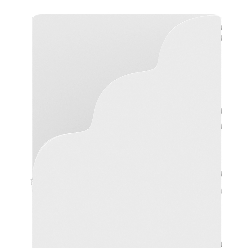 AIYAPLAY Estantería Infantil Juguetes con Rincón de Lectura Cojín 3 Cajones de Tela 3 Estantes 4 Cubículos 137x40x80 cm Blanco y Gris