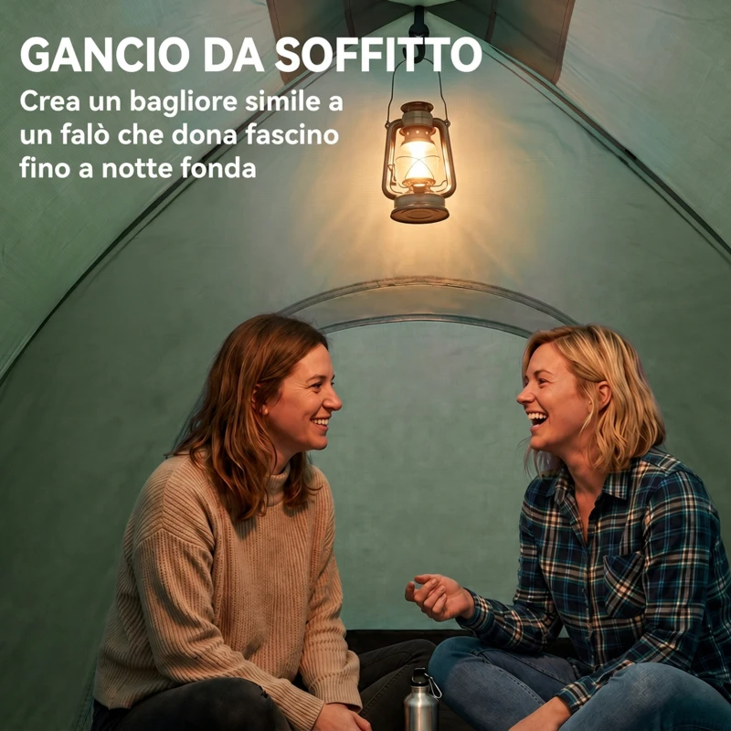 Outsunny Tenda da Campeggio a Igloo con Porta a Cerniera, Zanzariera e Finestre a Rete, 206x152x110 cm, Verde