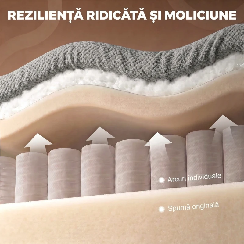 HOMCOM Fotoliu Reclinabil Manual 155° cu Suport pentru Picioare, Rotativ 360°, pentru Living, Gri Deschis