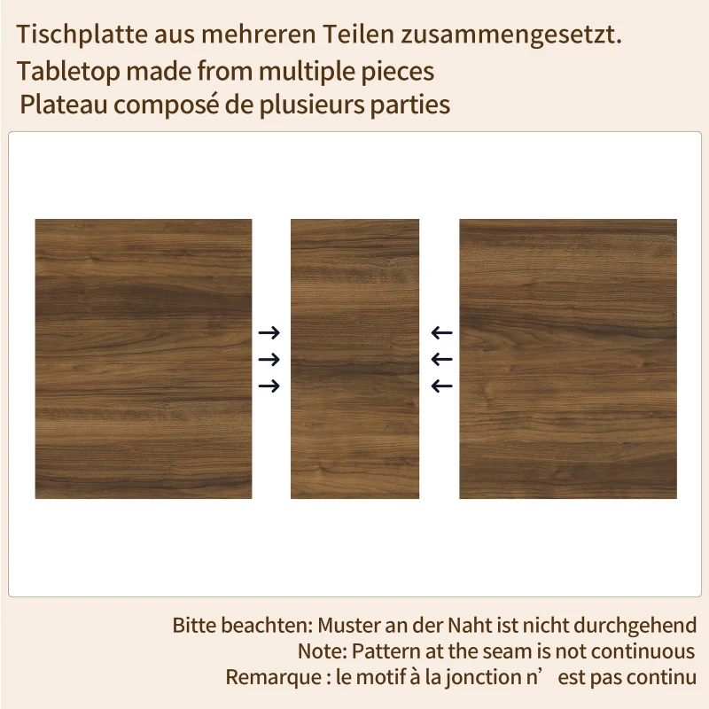 Extendable Dining Table with Integrated Storage, Space-Saving Kitchen Table with Grooved Doors and Shelves, 140-180L x 90W x 75H cm, Walnut