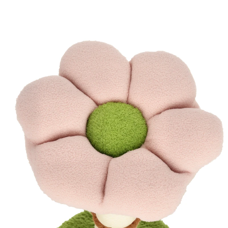 PawHut Cat Tree for Indoor Kittens, 88cm Flower Cat Tower with Condo & Bed, Scratching Post, 2 Toy Balls and 2 Crinkle Leaves
