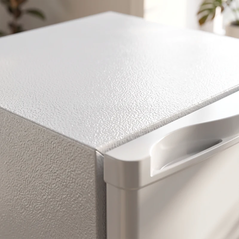 HOMCOM Mini-vriezer 59,1 l, tafelmodel, omkeerbare deur, uitneembare planken, instelbare temperatuur, wit