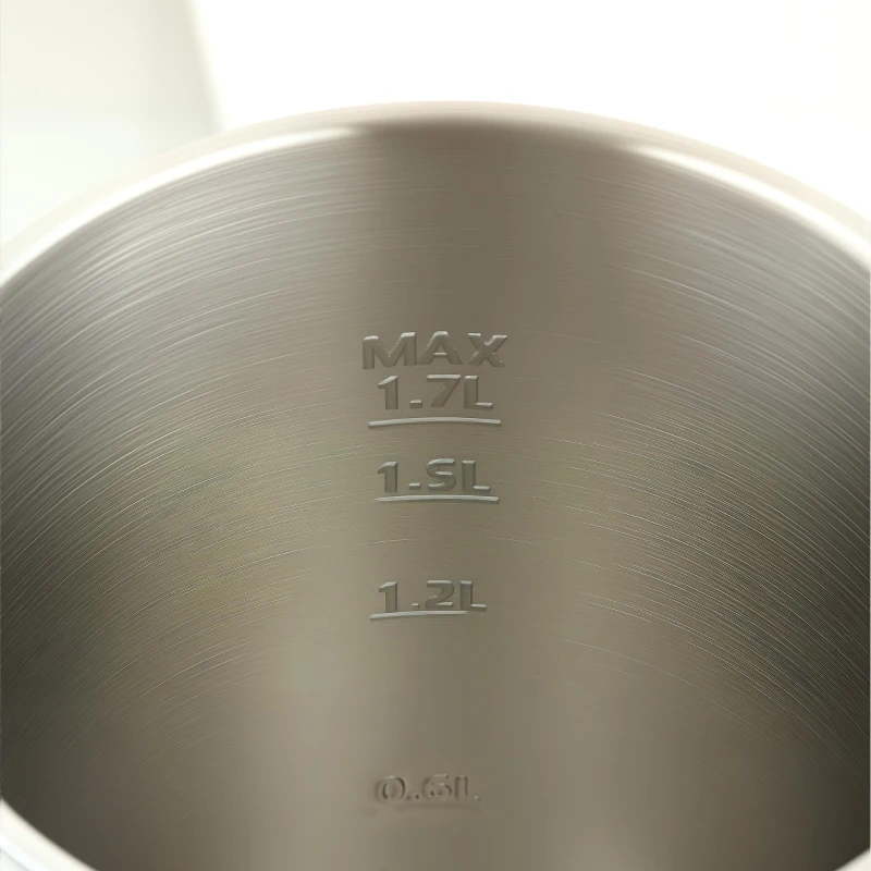 HOMCOM Waterkoker 1,7 L, 2200 W, met LED-display, instelbare temperatuur, warmhoudfunctie, zwart