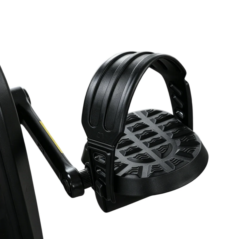 SPORTNOW Bicicletă hometrainer 3 în 1 pliabilă, silențioasă, ergometru recumbent cu monitor LCD, Bluetooth, senzor de ritm cardiac, bandă de rezistență