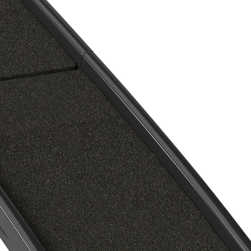 PawHut Rampe pliable pour chiens, escalier pour chien en PP avec pente douce et surface antidérapante, 155x38,5x15,5cm, noir
