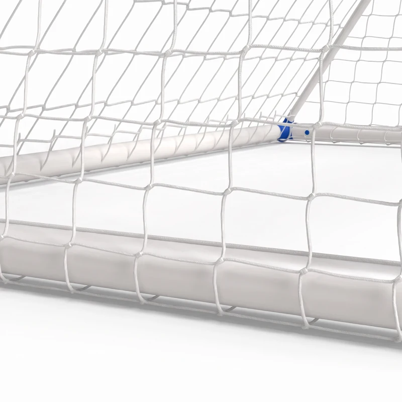 SPORTNOW Football Goal, 183 x 96 x 130 cm Portable Practice Football Net with Target Cloth and PVC ball, Tetoron Training Goal