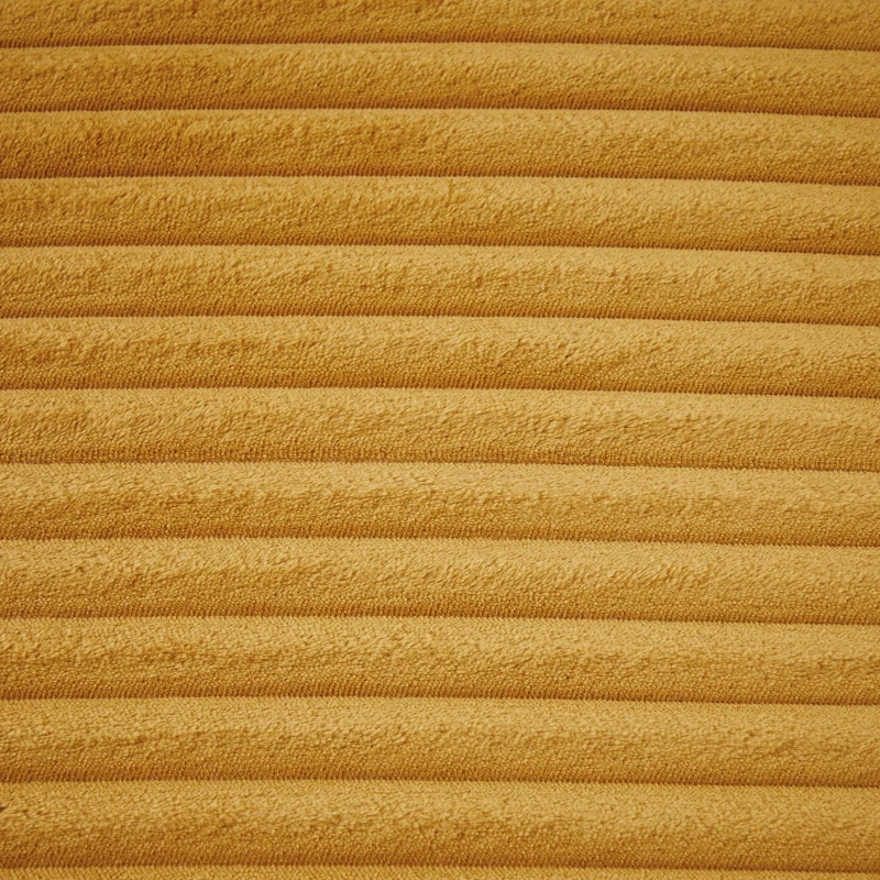 Knochenloses Cordsofa, bequemes Schlafsofa / unzusammengebauter Liegestuhl, Liegestuhl für Wohnzimmer und Büro, 81L x 117B x 50H cm, Gelb