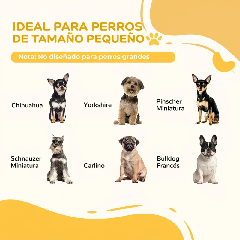 PawHut Barrera de Seguridad Plegable para Perros Pequeños Rejilla de Protección de 4 Paneles con Patas 208x61 cm Blanco