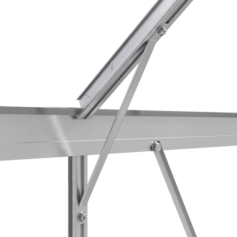 Outsunny 6 x 6ft Walk-In Greenhouse, Polycarbonate Greenhouse with Sliding Door, Window, Aluminium Frame, Foundation, Silver