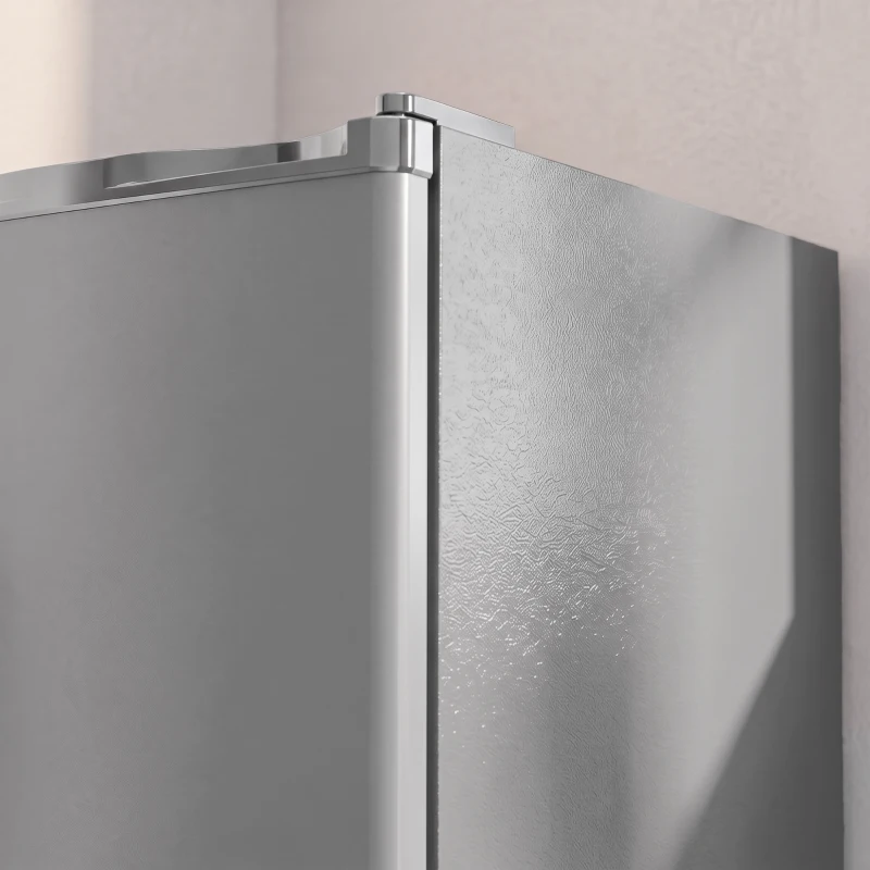 HOMCOM 73 L Mini Fridge with Chiller Box, Single Door Compact Refrigerator, Adjustable Thermostat, Reversible Door, Grey